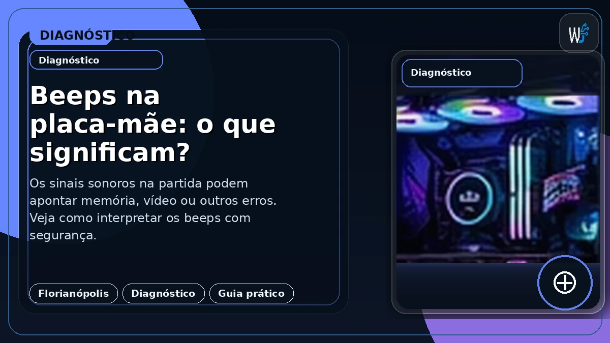 Beeps na placa-mãe: o que significam?